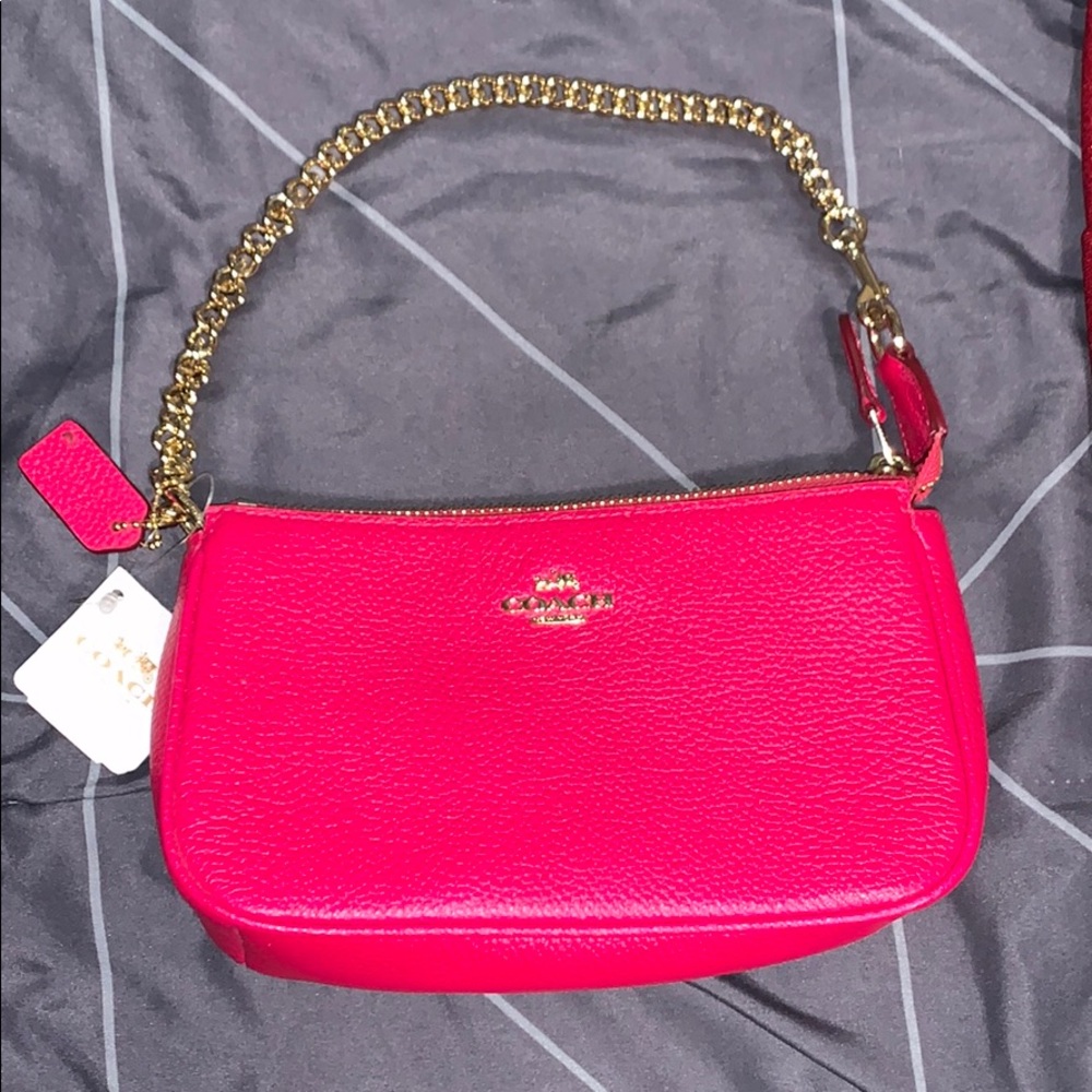 Macy’s Bright Pink Coach Purse (unused)